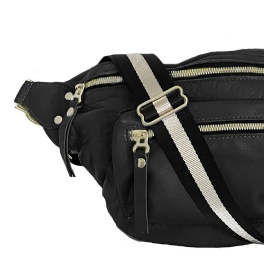 The Keith Black Bag w/Silver Hardware- Pre Order