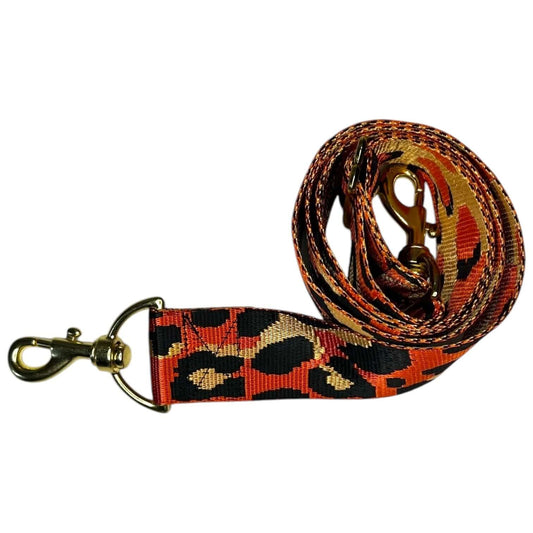 "Take me Home Tonight" Strap- Gold Leopard