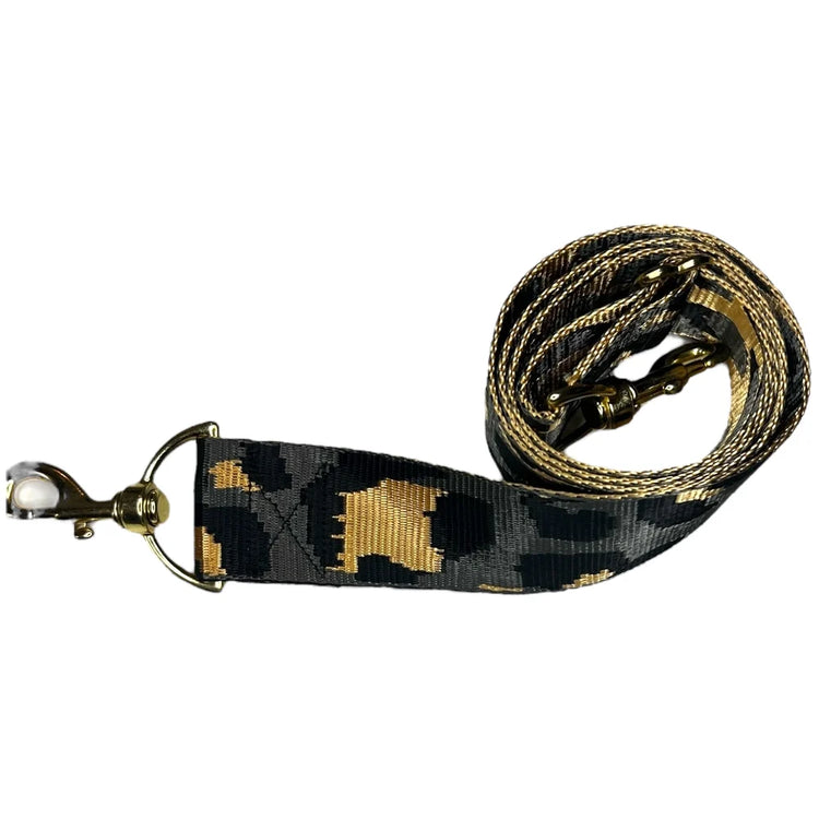 "Take me Home Tonight" Strap- Grey Leopard