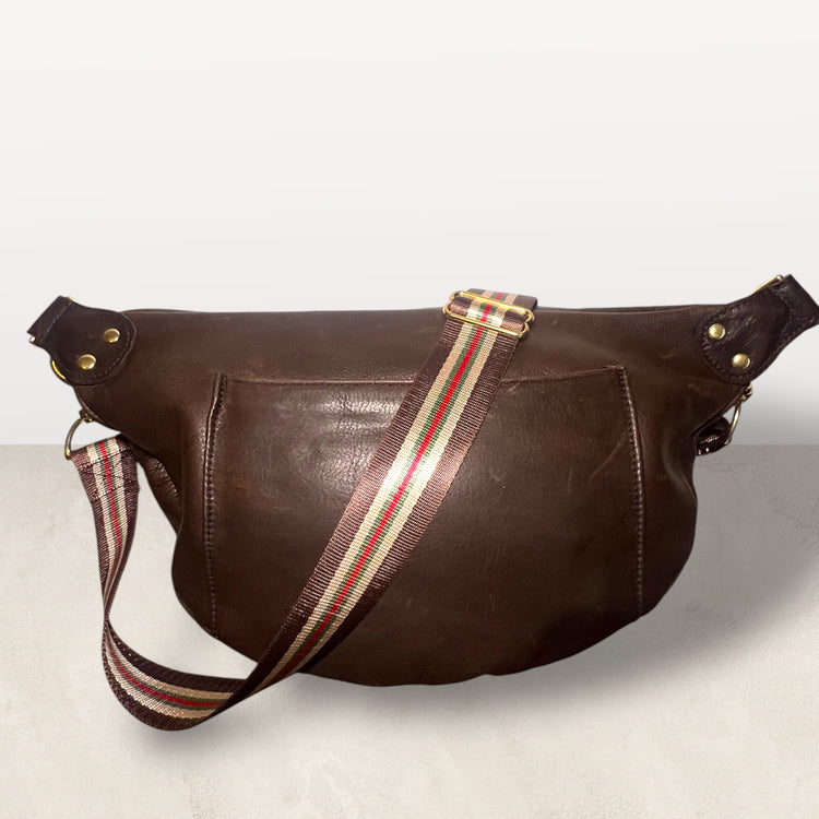 The Joan Chocolate Crossbody Bag