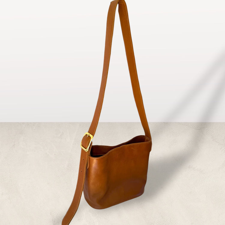 The Mini Bucket Bag in Leather