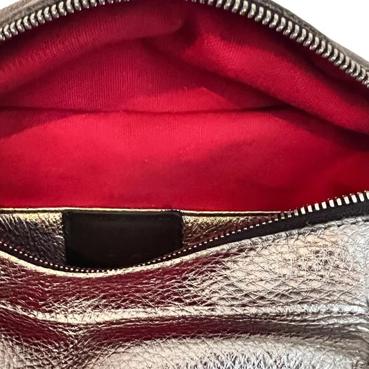 The Keith Metallic Gunmetal Bag