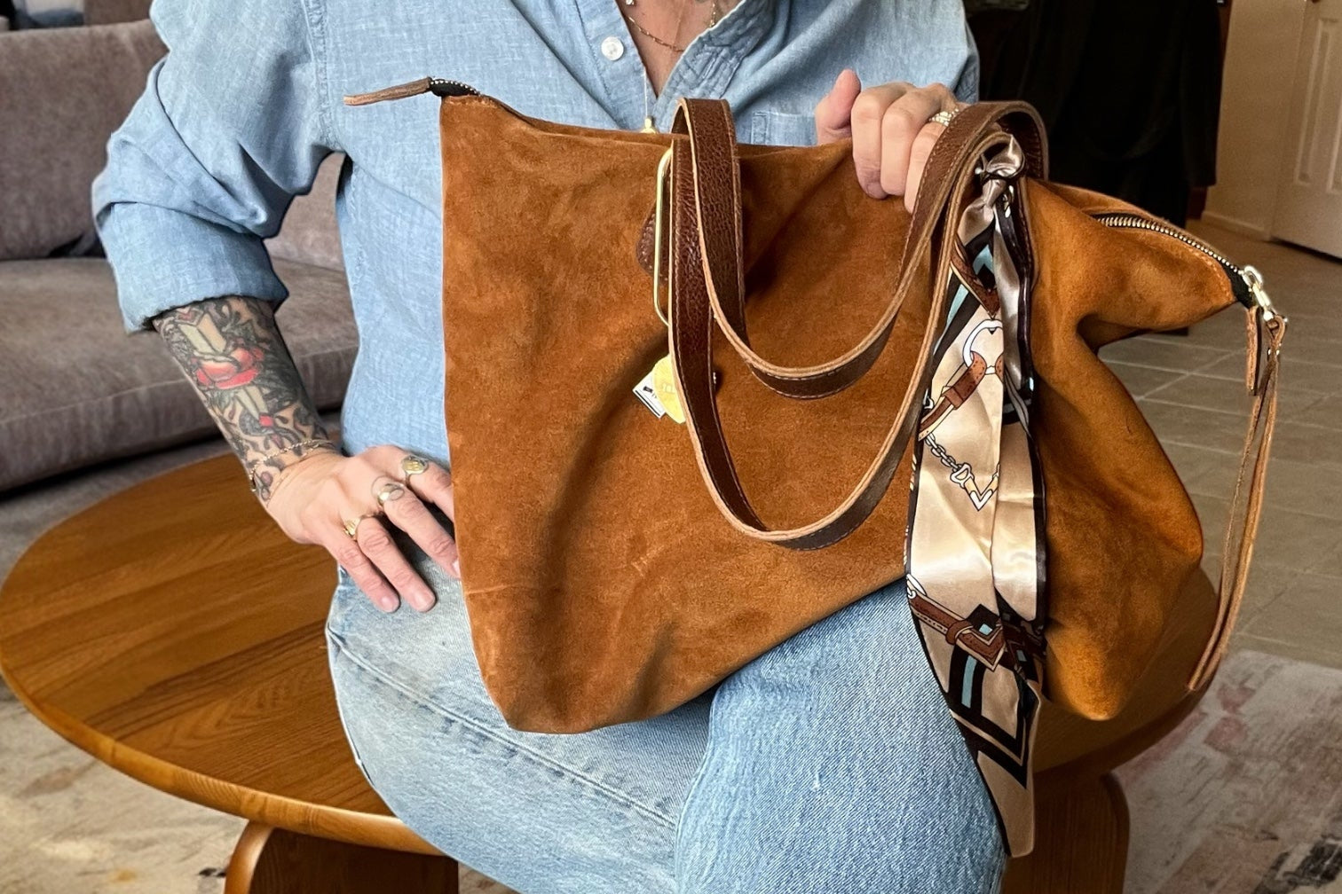 Alison Tote and Clutch | Baseballism Online