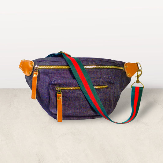 The Joan Denim Crossbody Bag