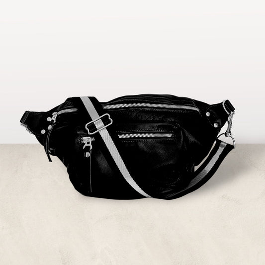 The Keith Black Bag w/Silver Hardware- Pre Order