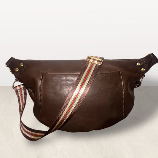 The Joan Chocolate Crossbody Bag