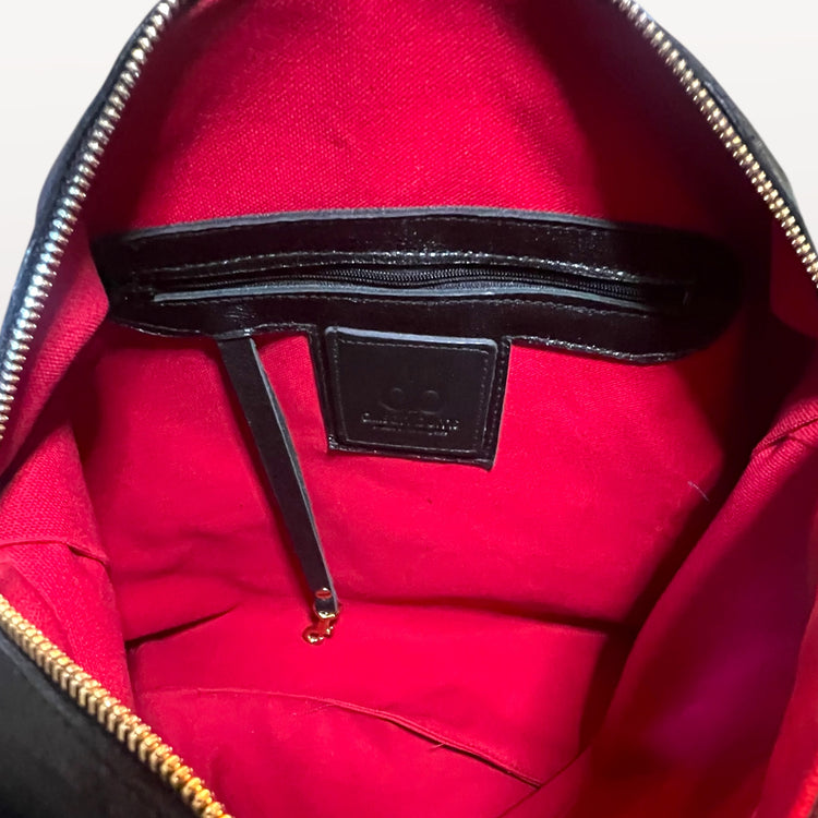 The Bianca Bag in Black Leather