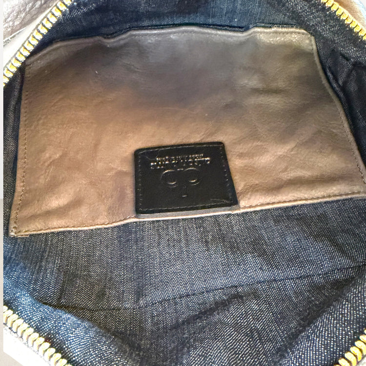 The Joan Grey Leather Bag